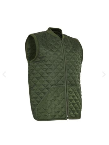 ELKA Termo Vest Quiltet Oliven Grøn vest
