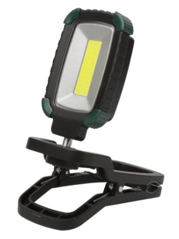 COB LED Ladbar lygte 500 lumens stort indbygget batteri 