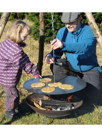 Vikinge pande til ophæng i treben