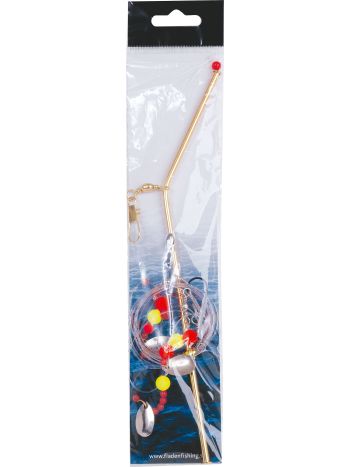 Slæbetackel med bom perler og spinnerblade