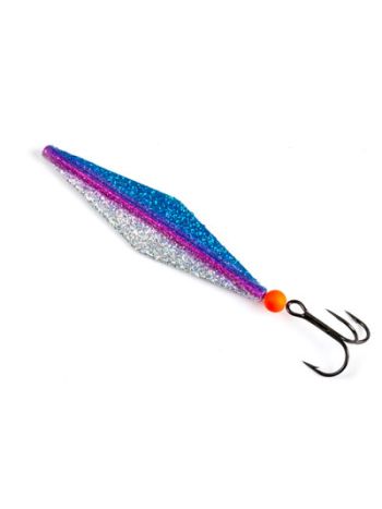 Trout Kite Gennemløber Blå pink og sølv glitter