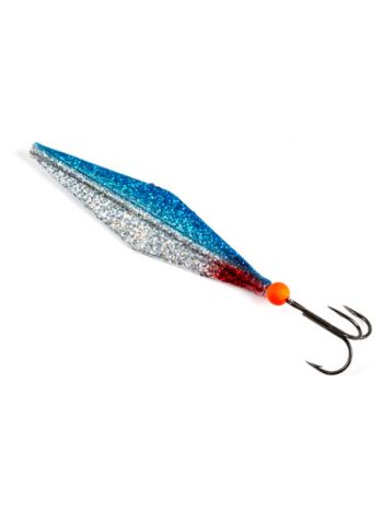 Trout Kite Gennemløber Lys blå sølv glitter