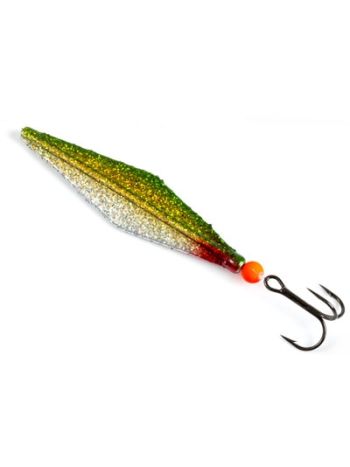 Trout Kite Olivengrøn med glitter Gennemløber 