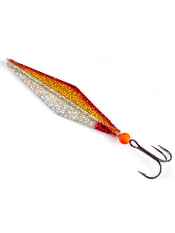 Trout Kite Gennemløber Rød og guld glitter