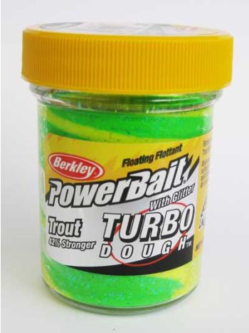 Powerbait Turbo Spring Green Yellow gul grøn