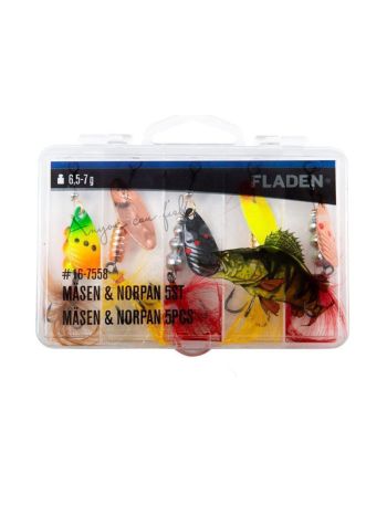 Let spinnerblanding til Ædelfisk Ørred Laks Aborre