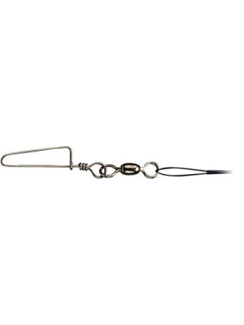 Stålforfang med coastlock lås 15 cm