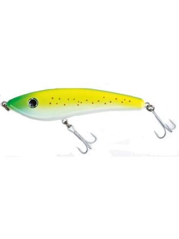 Jerkbait stor synkende Maxximus Predator Galaxy Jerk Neon Gul